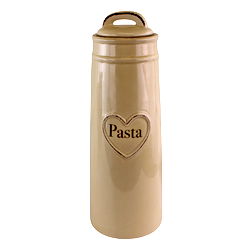 Heart Range Ceramic Pasta Jar Heart Range Ceramic Pasta Jar