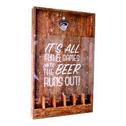 Wall Hanging Bottle Top Drinking Game Wall Hanging Bottle Top Drinking Game