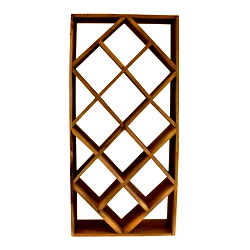 Large Mango Wood Wine Rack, Holds 10 bottles Large Mango Wood Wine Rack, Holds 10 bottles