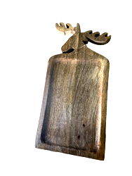 Wooden Deer Chopping Board, 42cm Wooden Deer Chopping Board, 42cm