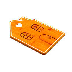 House Serving Tray 28cm House Serving Tray 28cm