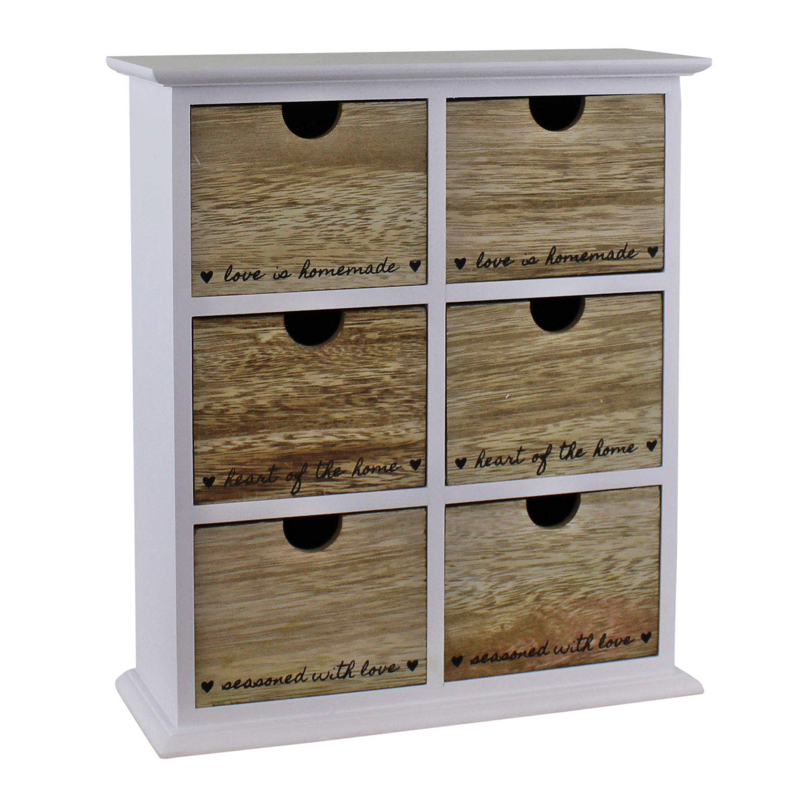 Heart Of The Home 6 Drawer Trinket Storage Heart Of The Home 6 Drawer Trinket Storage