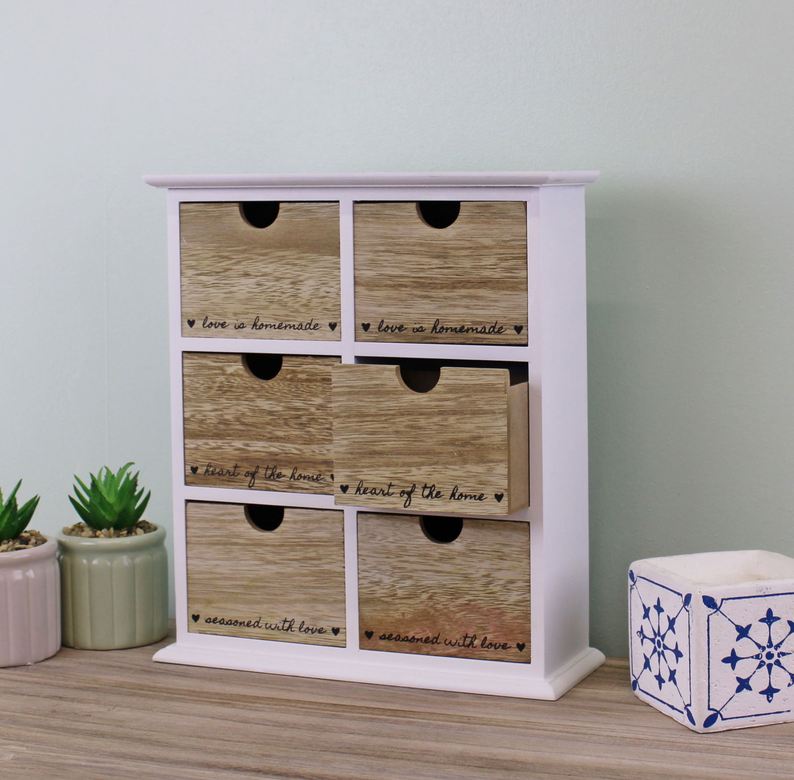 Heart Of The Home 6 Drawer Trinket Storage Heart Of The Home 6 Drawer Trinket Storage