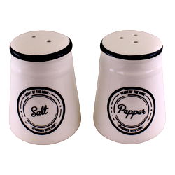 Heart of The Home Ceramic Salt & Pepper Pots Heart of The Home Ceramic Salt & Pepper Pots