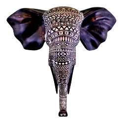 Wall Hanging Elephant Head Wall Hanging Elephant Head