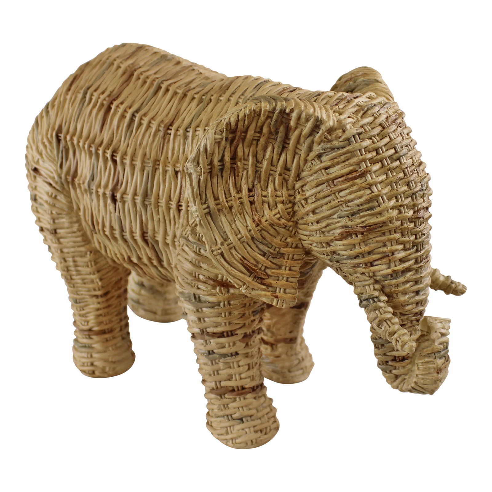 Woven Style Elephant Ornament Woven Style Elephant Ornament