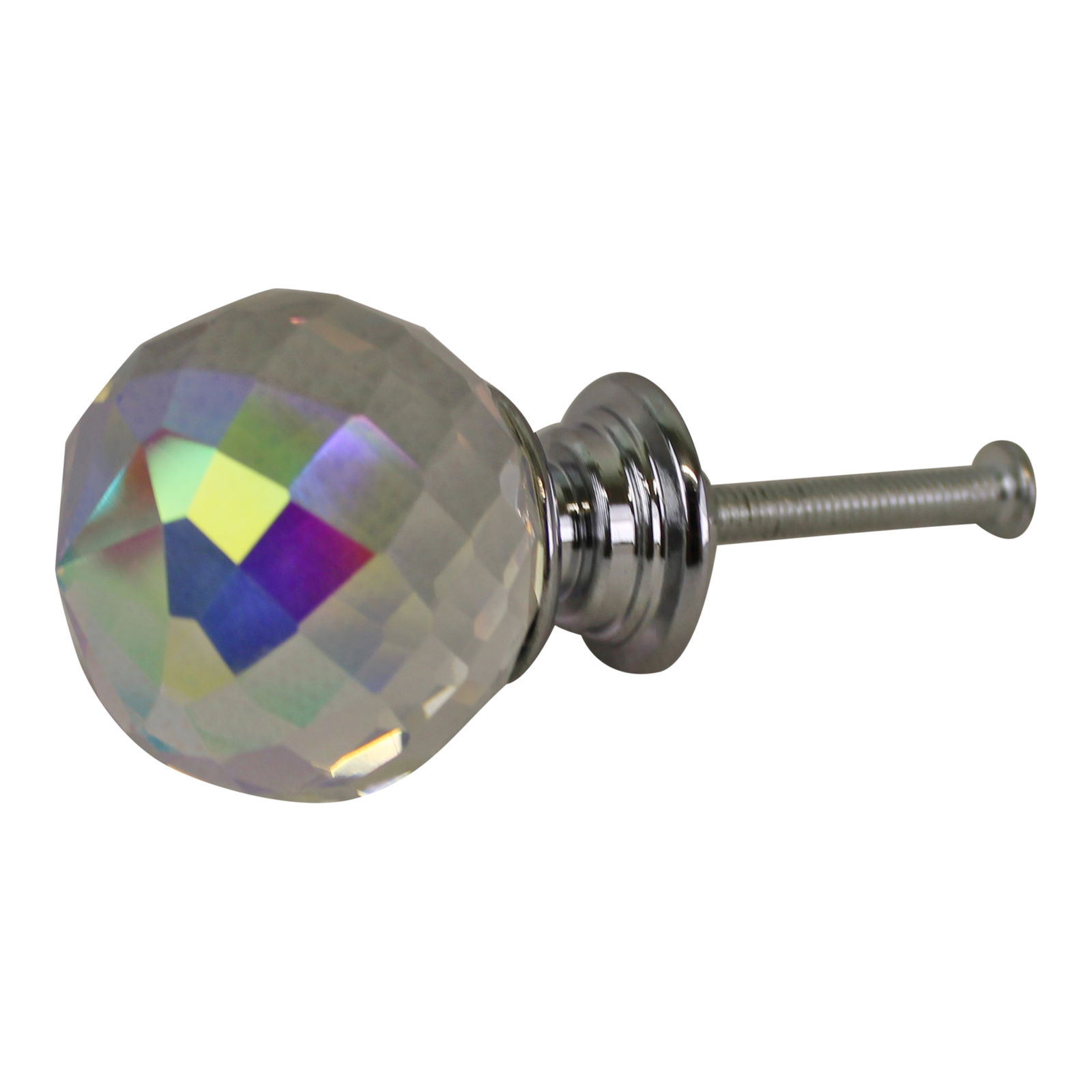 3cm Crystal Effect Doorknobs, spherical, set of 4 3cm Crystal Effect Doorknobs, spherical, set of 4