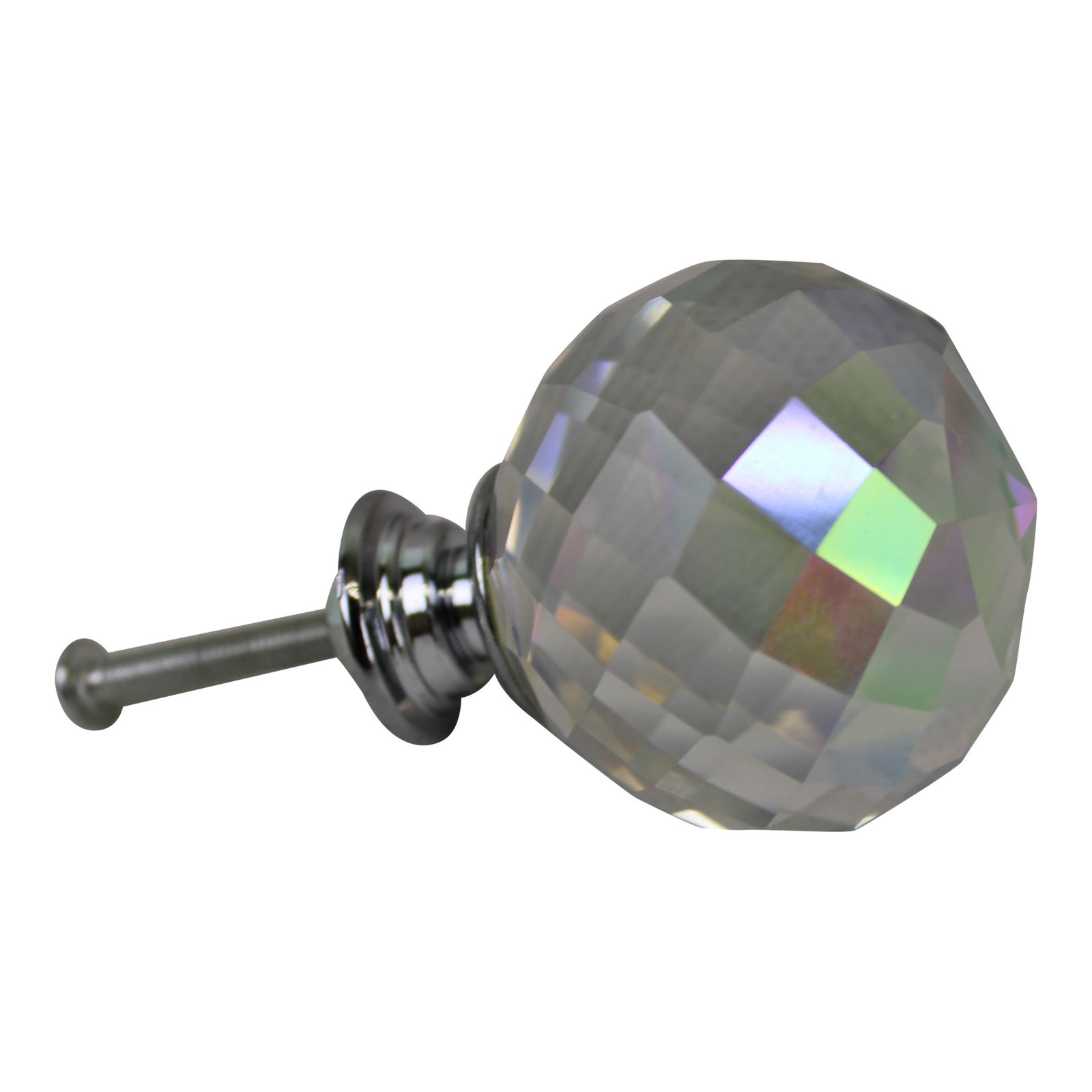 4cm Crystal Effect Doorknobs, Spherical, set of 4 4cm Crystal Effect Doorknobs, Spherical, set of 4