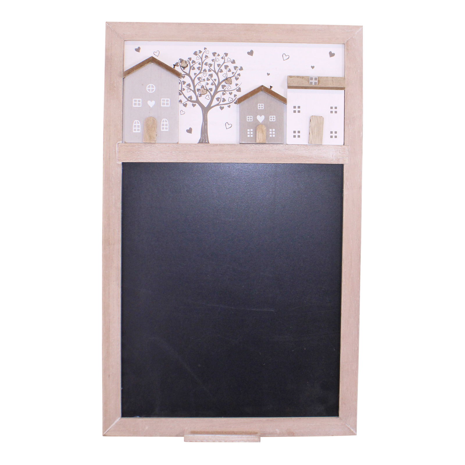 Wall Mounted Blackboard, Wooden Houses Design Wall Mounted Blackboard, Wooden Houses Design