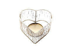 Silver Heart Tealight Holder Silver Heart Tealight Holder