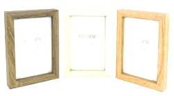 Set Of 3 Wooden Photo Frames Set Of 3 Wooden Photo Frames