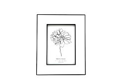 Black Edge & White Photo Frame 4x6' Black Edge & White Photo Frame 4x6'