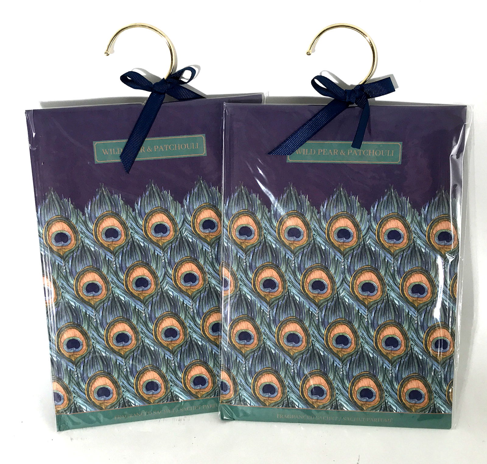Pair Of Wild Pear & Patchouli Scented Wardrobe Sachet Pair Of Wild Pear & Patchouli Scented Wardrobe Sachet