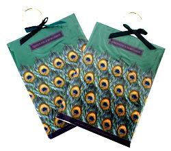 Pair Of Green Fig & Bergamot Scented Wardrobe Sachet Pair Of Green Fig & Bergamot Scented Wardrobe Sachet