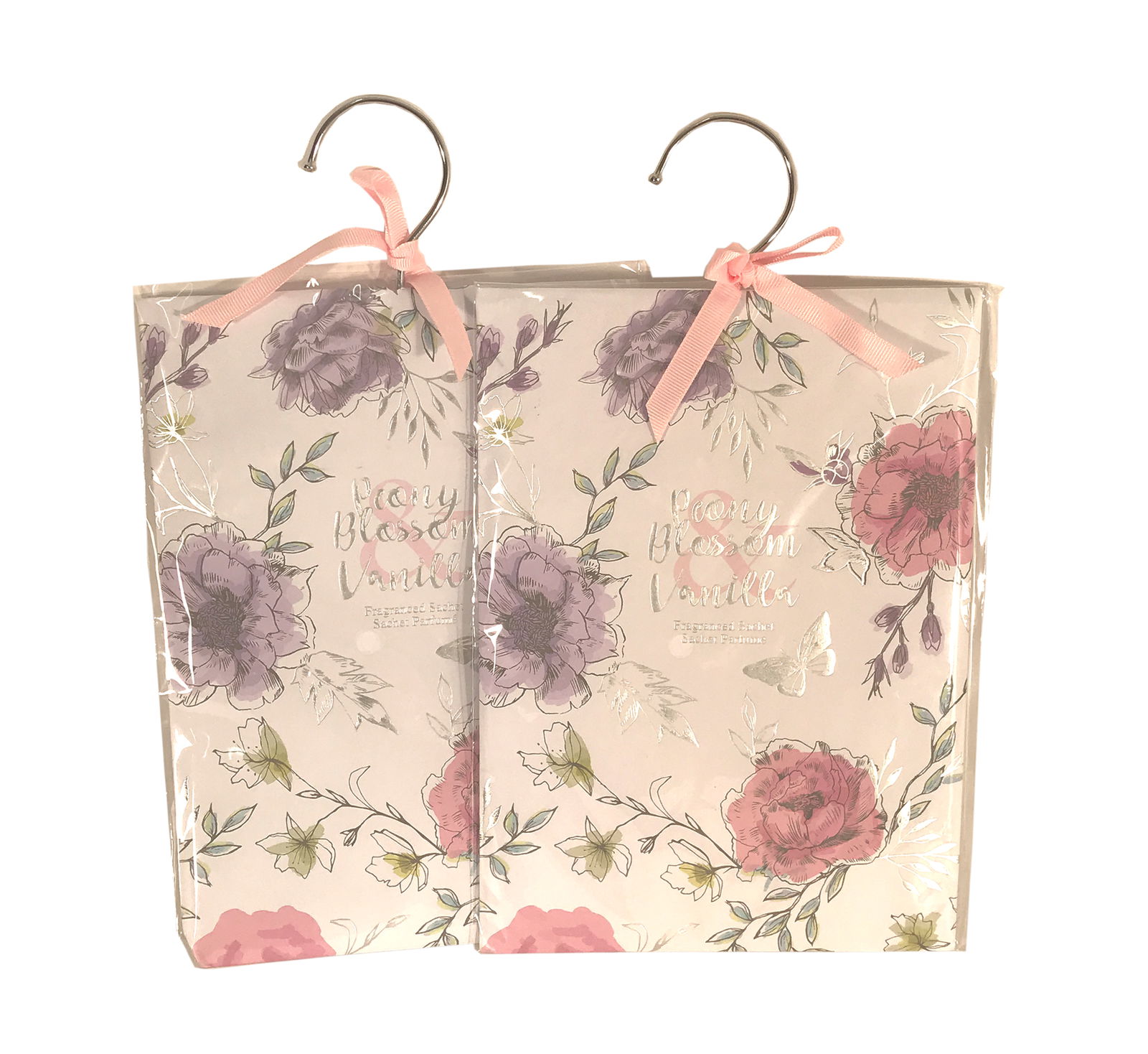 Pair Of Pink Fragranced Sachets Pair Of Pink Fragranced Sachets