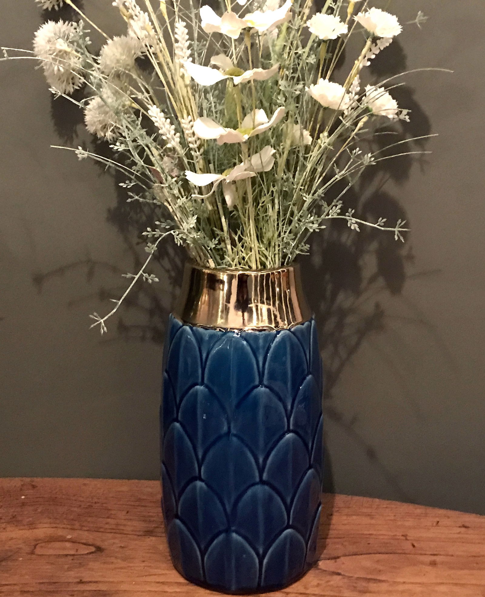 Art Deco Vase - Blue Art Deco Vase - Blue