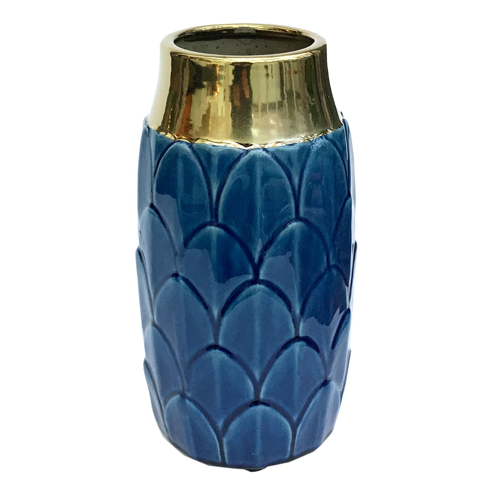 Art Deco Vase - Blue Art Deco Vase - Blue