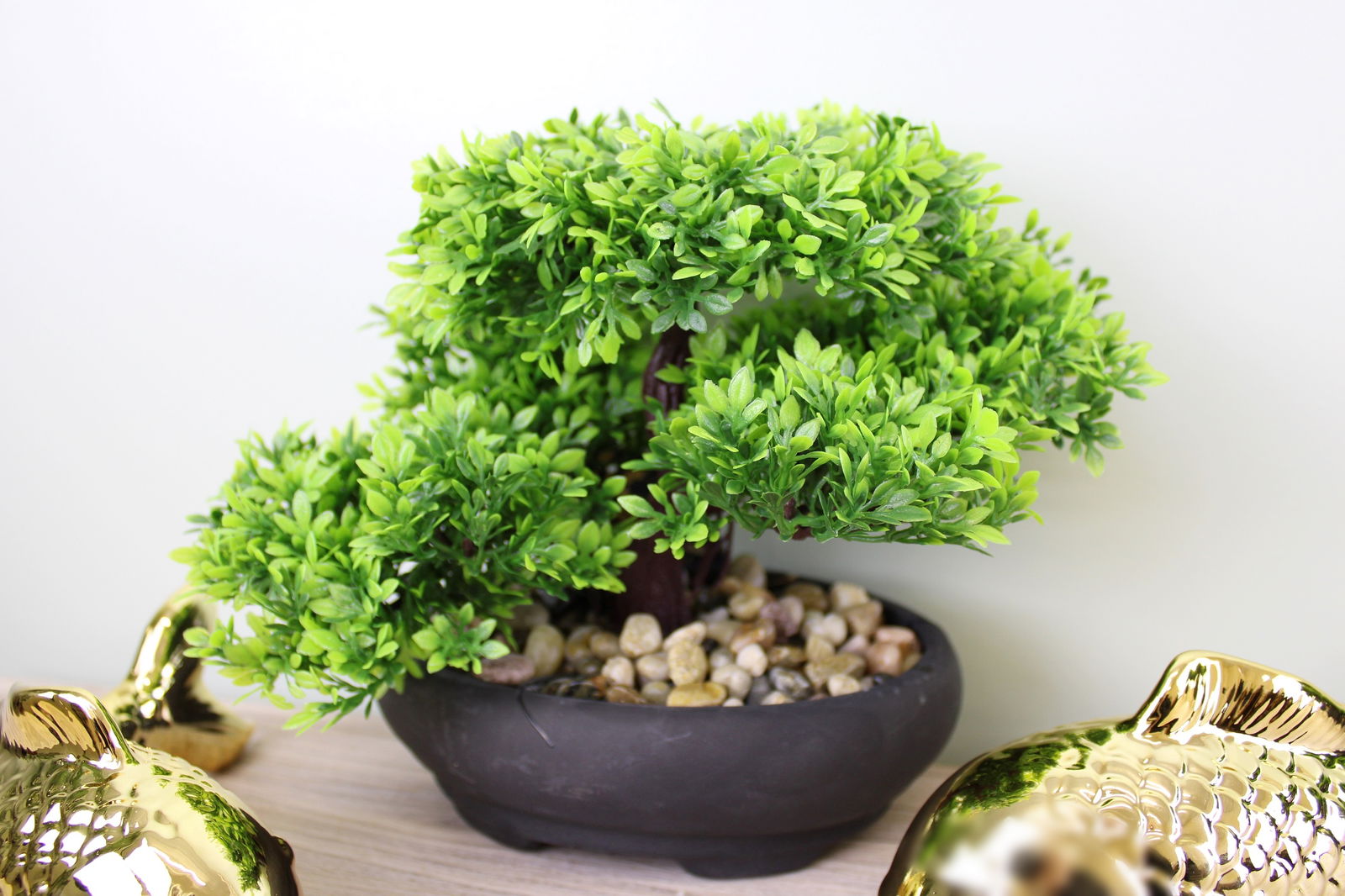 Eastern Faux Bonsai Tree in Boxwood Style Eastern Faux Bonsai Tree in Boxwood Style