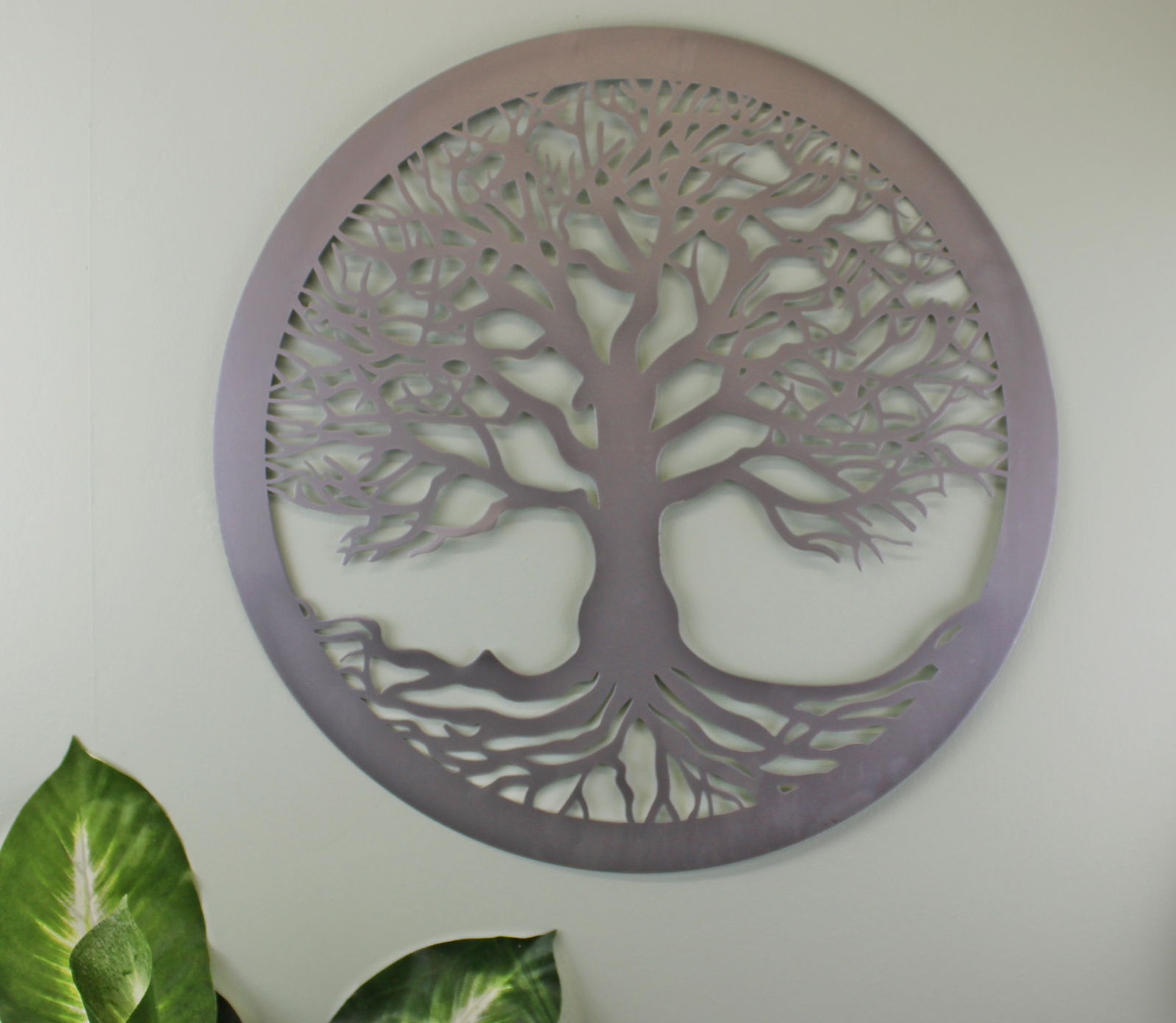 Tree Of Life Silver Metal Wall Decor Tree Of Life Silver Metal Wall Decor