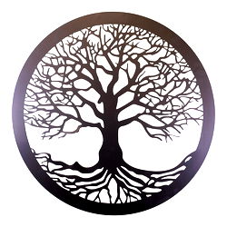 Tree Of Life Silver Metal Wall Decor Tree Of Life Silver Metal Wall Decor