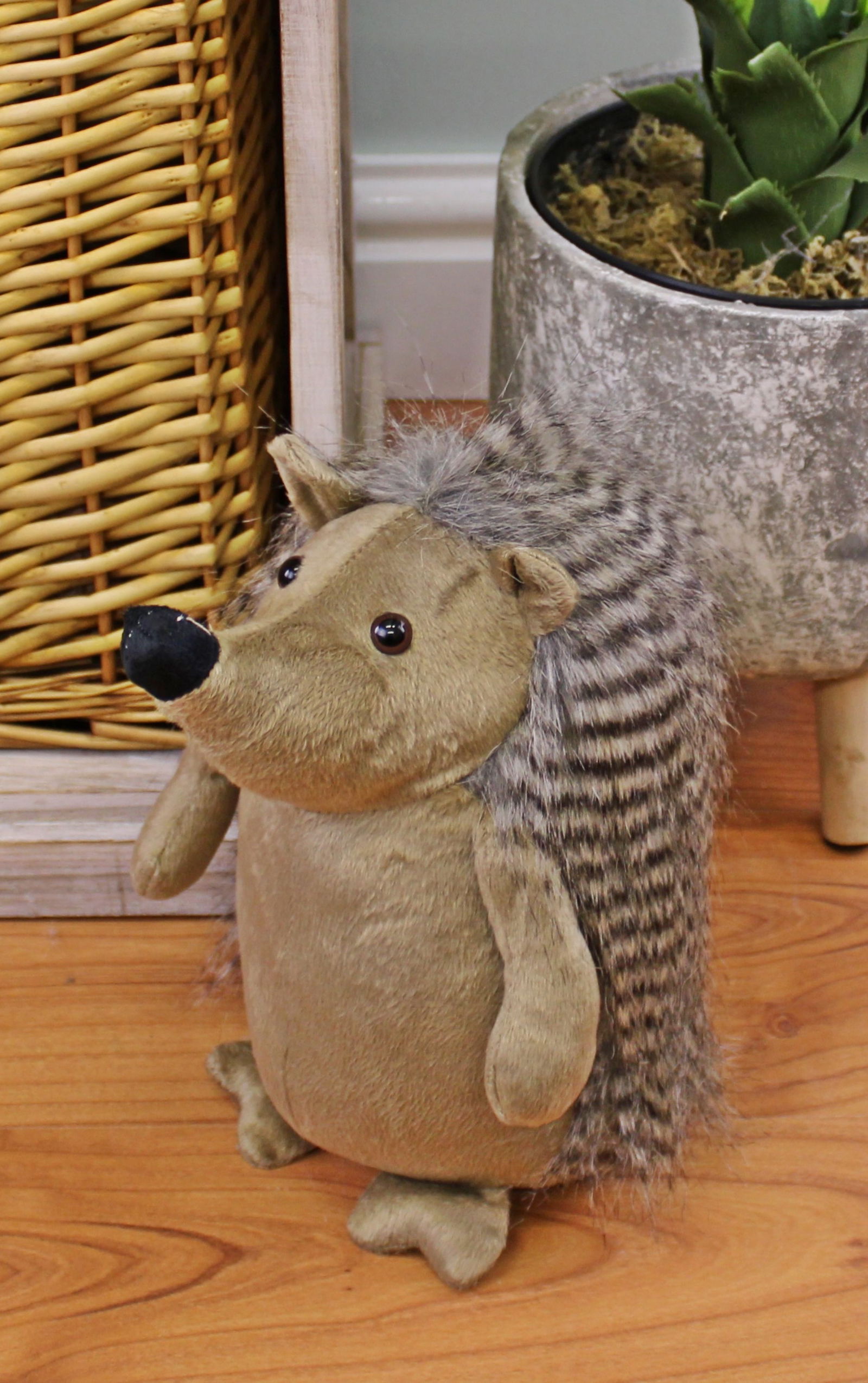 Hedgehog Doorstop with Beige Body Hedgehog Doorstop with Beige Body