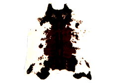 Cow Design Floor Rug, 94x100cm Cow Design Floor Rug, 94x100cm