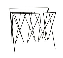 Black Wire Magazine Rack Black Wire Magazine Rack