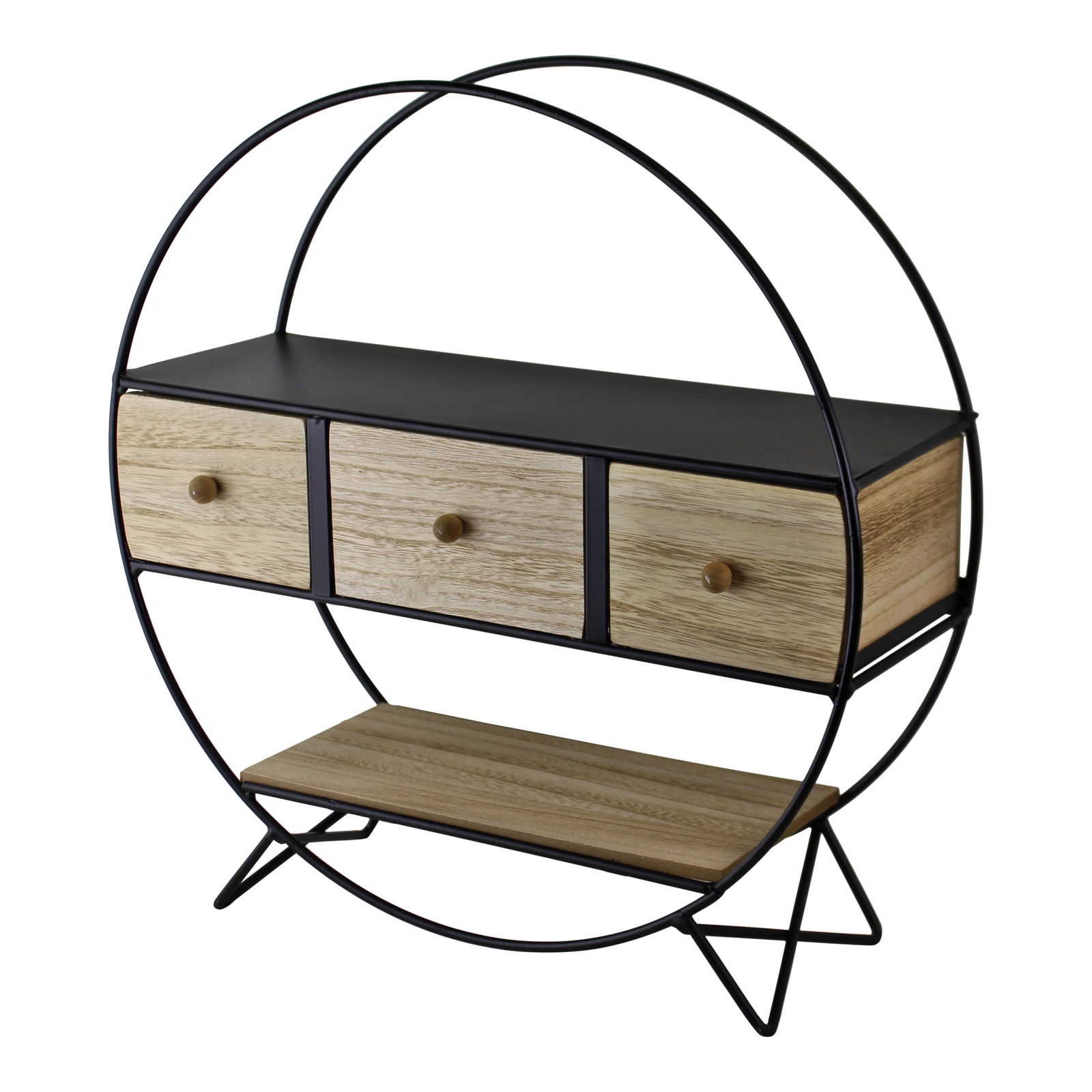 Free Standing Storage Unit with Shelves & Drawers Free Standing Storage Unit with Shelves & Drawers
