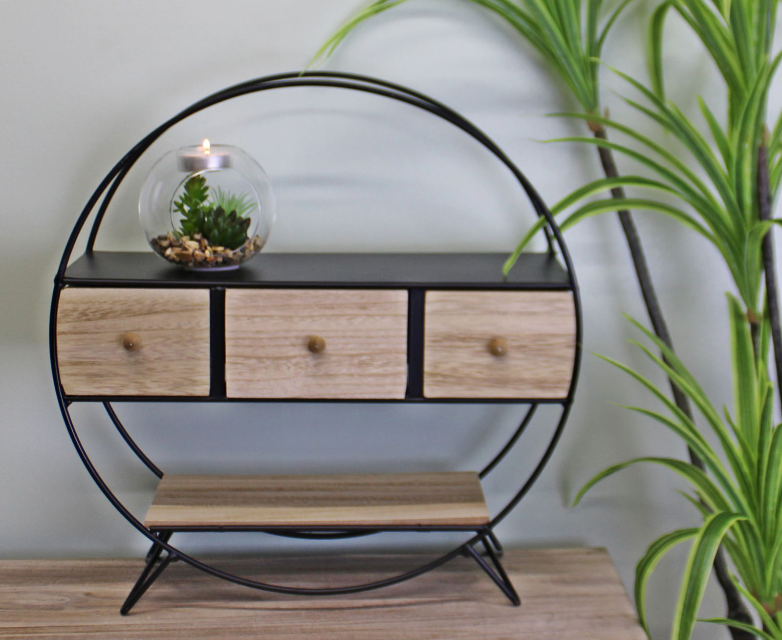 Free Standing Storage Unit with Shelves & Drawers Free Standing Storage Unit with Shelves & Drawers