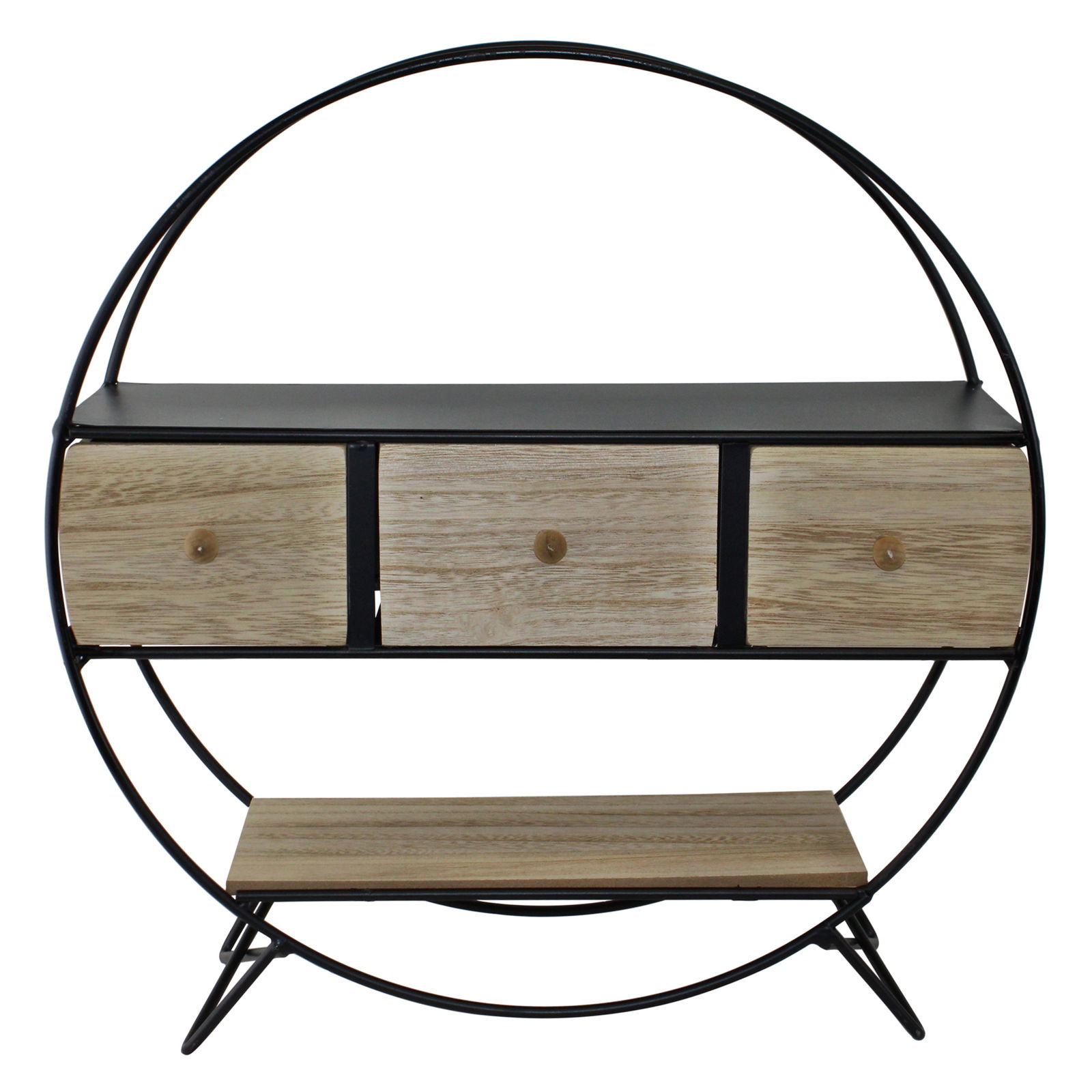 Free Standing Storage Unit with Shelves & Drawers Free Standing Storage Unit with Shelves & Drawers