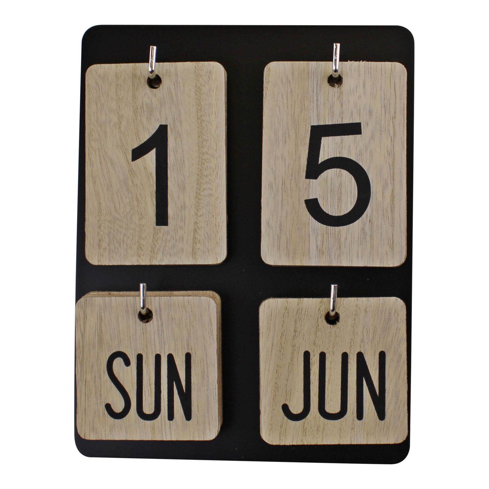 Wooden Freestanding Photo Frame Style Perpetual Calendar Wooden Freestanding Photo Frame Style Perpetual Calendar