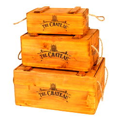 Set Of 3 The Chateau Rustic Vintage Crates Set Of 3 The Chateau Rustic Vintage Crates