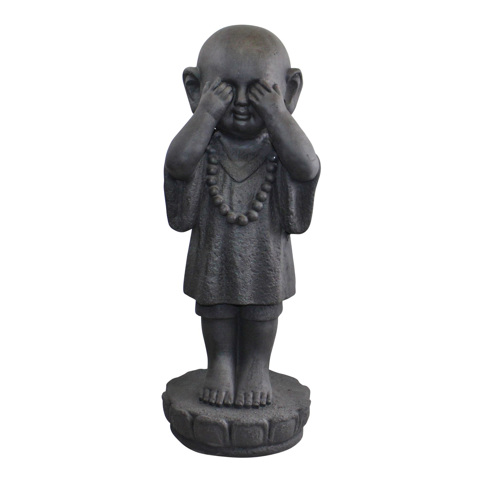 Set Of 3 Stone Effect See No Evil, Hear No Evil, Speak No Evil Monks Set Of 3 Stone Effect See No Evil, Hear No Evil, Speak No Evil Monks