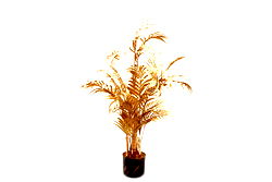 Gold Lux Faux Palm Tree - Large Gold Lux Faux Palm Tree - Large