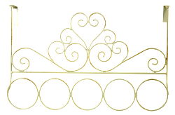Cream Scroll Overdoor Scarf Hanger Cream Scroll Overdoor Scarf Hanger