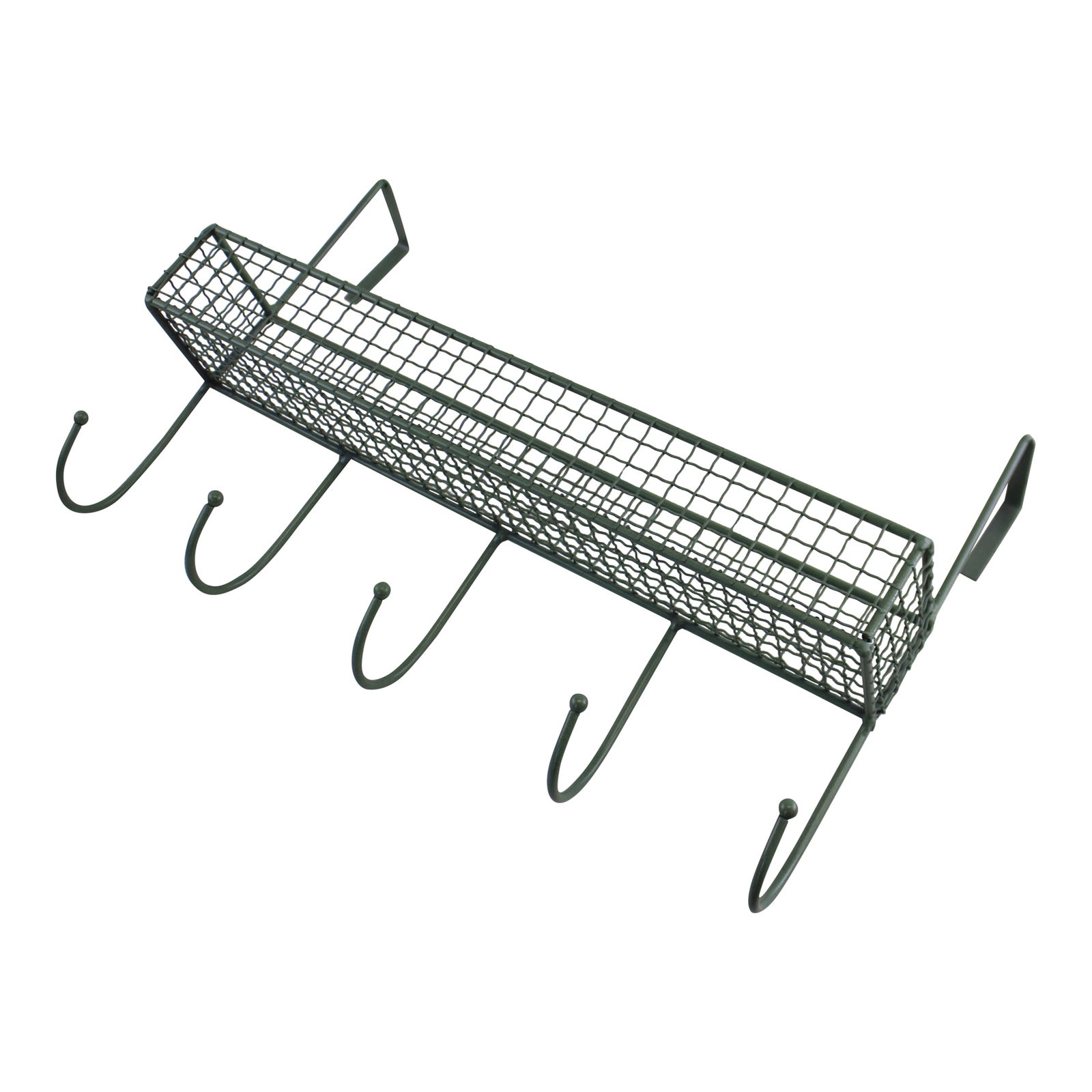 Diamond Wall Shelf With Rail Copper Diamond Wall Shelf With Rail Copper