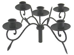 Black Wine Bottle 5 Candelabra Black Wine Bottle 5 Candelabra
