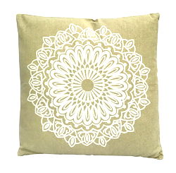 Mandala Cushion - Stone Mandala Cushion - Stone